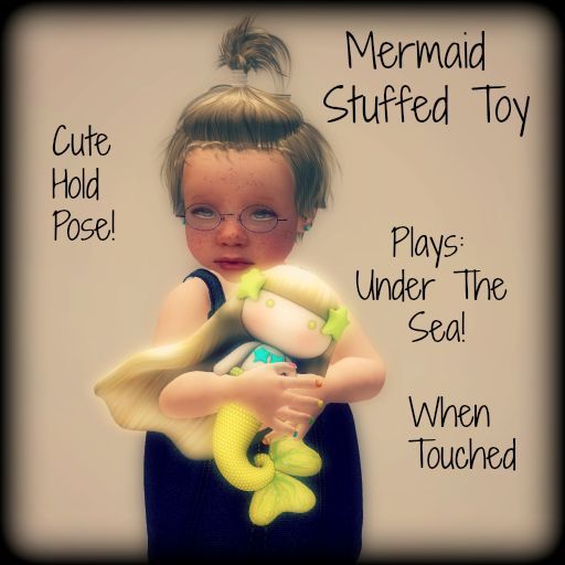 Mermaid Stuffy- Blonde