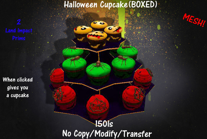 Halloween Cupcake(BOXED)