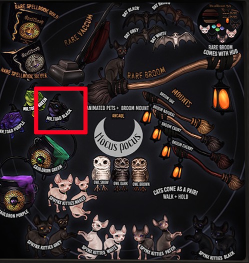 Hocus Pocus - Mr.Toad - Black [box]