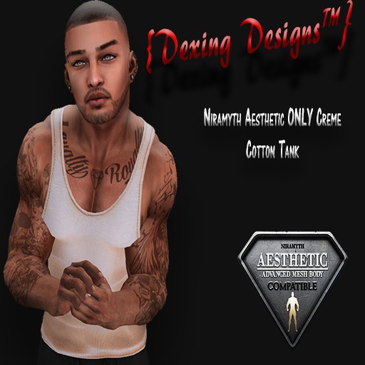 {DD} Aesthetic Light Blue Cotton Tank