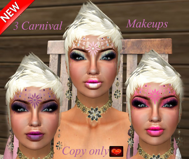 savoha 3 carnival makeups