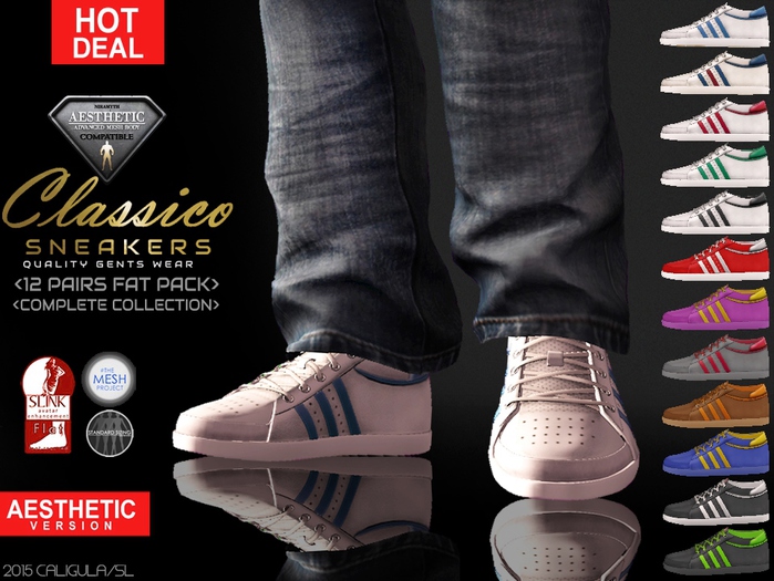 CA AESTHETIC CLASSICO SNEAKERS FAT PACK
