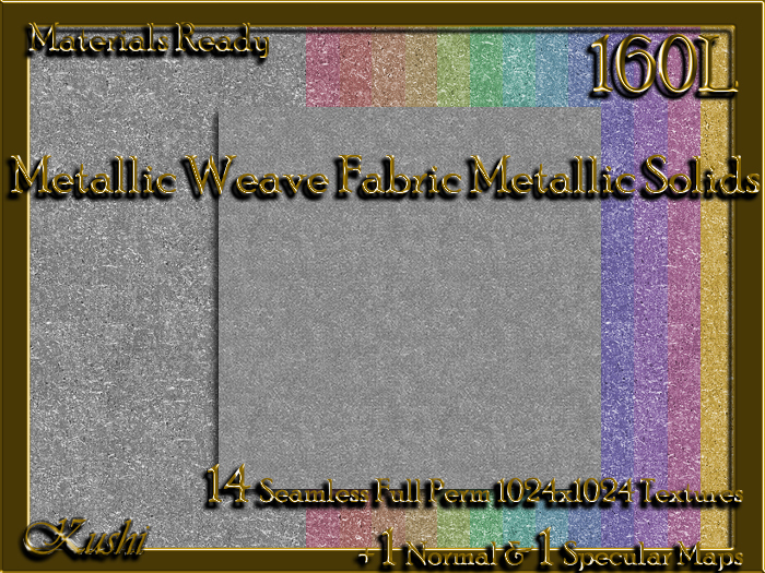 *Kushi* Wicker Weave Seamless Texture Pack