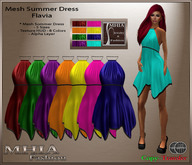 [MHIA] Flavia Mesh Summer Dress with HUD