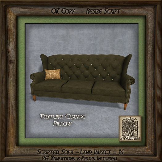 Seattle Bistro Stuffed Sofa Bn