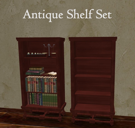 Antique Shelf Set  (MESH)