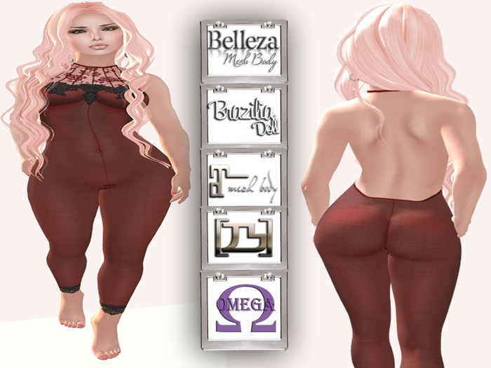 C&S-MAITRYA- BELLEZA- BANNED-BRAZILIA MESH BODY-Especial