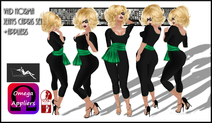 VHD Norma Jean's Capris Set +Appliers (Boxed)