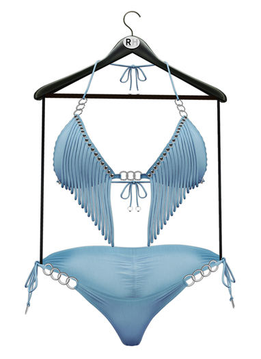 !Rebel Hope - Chasta Mesh Bikini Blue