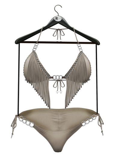 !Rebel Hope - Chasta Mesh Bikini Natural