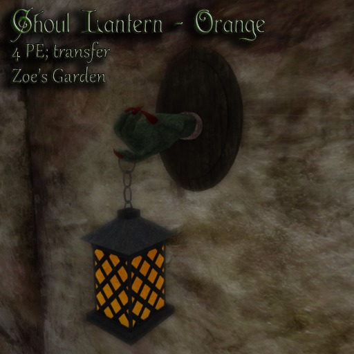 *ZG* Ghoul Lantern - Orange