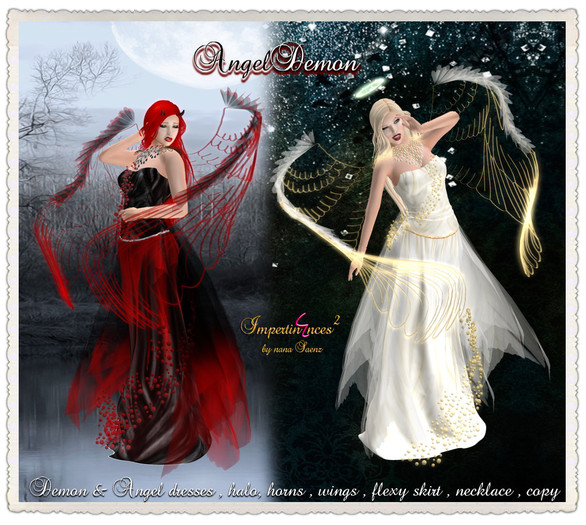 AngelDemon Dresses