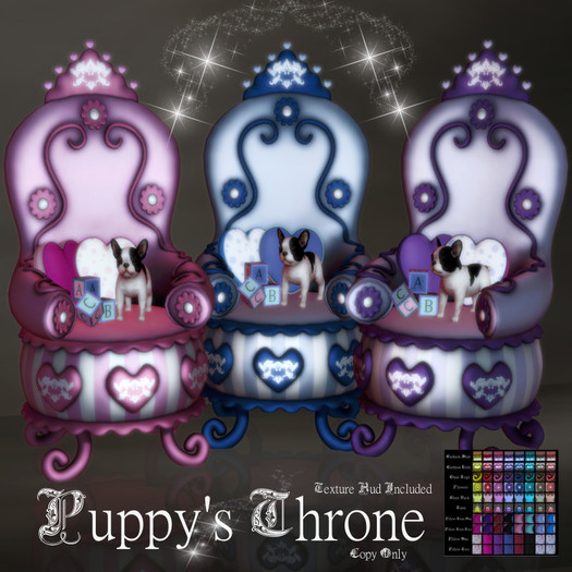 ClarityMoon~Puppy's Throne