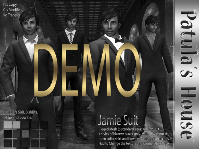 * Patulas House Jamie Complete Suit DEMO.