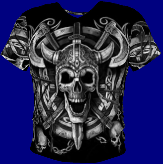 Battle Skulll T-Shirt (Mesh)