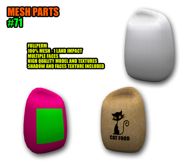 [SL]Mesh Parts 71 FULLPERM (boxed)