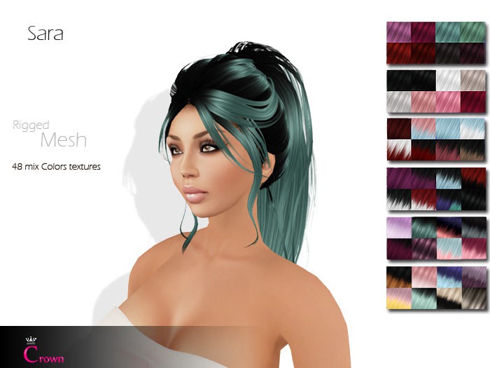 .::Crown::. Long Hair "Jasmin" DEMO V2.0