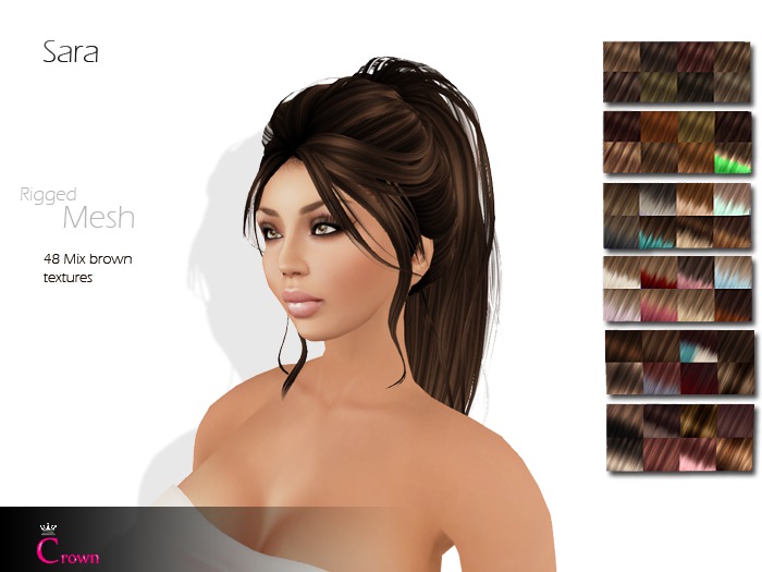 .::Crown::. Long Hair "Jasmin" DEMO V2.0