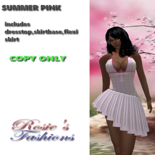 RF* Summer  Pink Dress