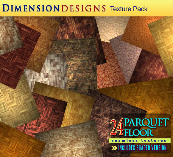 Dimension Designs Parquet Floor Textures (set 1)