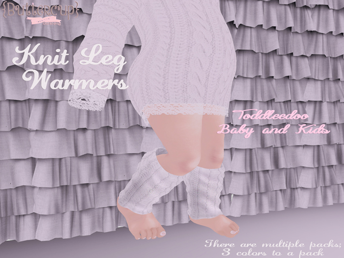 {Buttercup} Leg Warmers - Neutral Pack *PACKAGE*