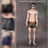 [Pumpkin]: TMP- Beach shorts: Grey- Demo
