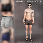 [Pumpkin]: TMP- Beach shorts: Grey- Demo