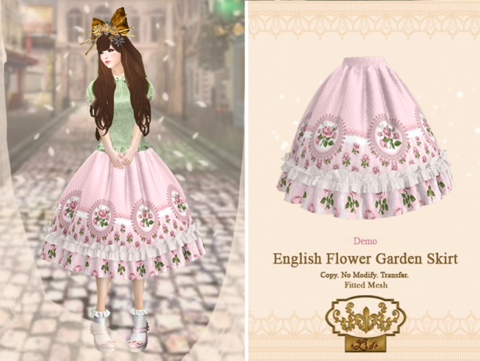 *: Lis :*  English Flower Garden Skirt [DEMO]