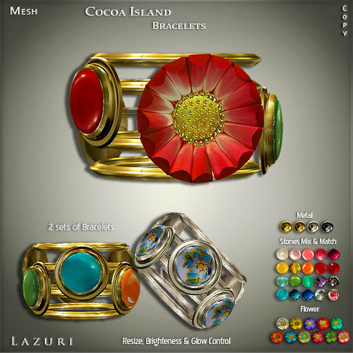 Lazuri Cocoa Island Bracelets