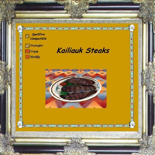 Kailiauk Steaks - spellfire
