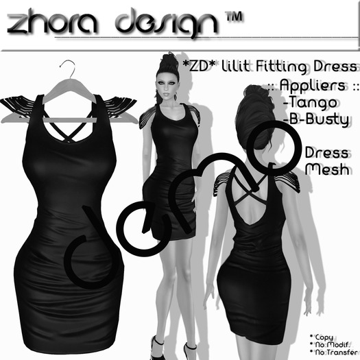 *ZD* Lilit Fitting Dress DEMO