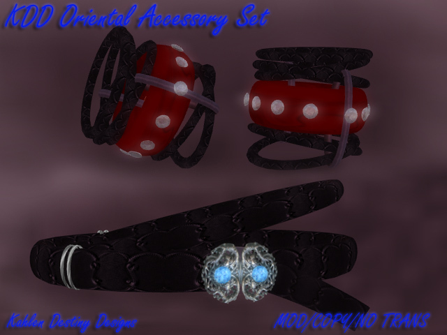 KDD belt and bracer set