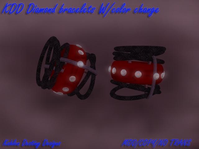 ☾MD☽ Diamon bracer-color change