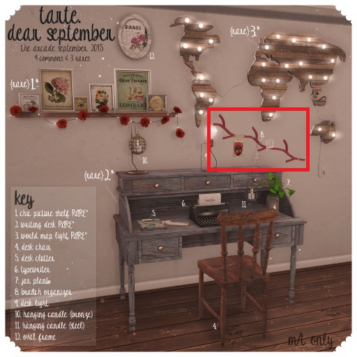 tarte. branch organizer