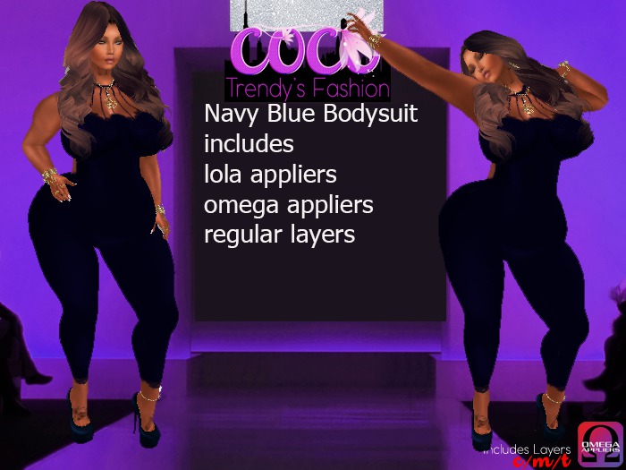 NavyBlue Goddess suit