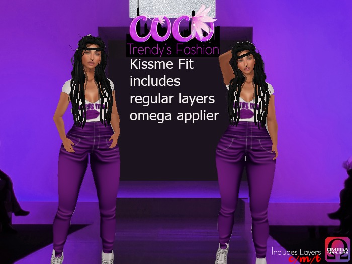 Purple Kiss me Fit