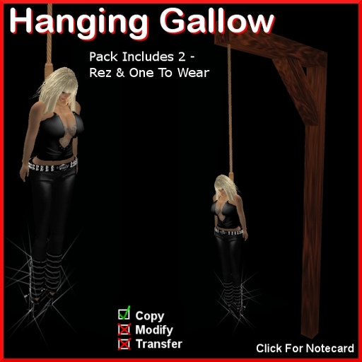 Halloween Hanging Gallow