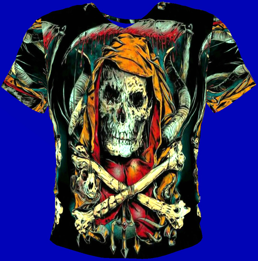 Cloaked Reaper T-Shirt (Mesh)
