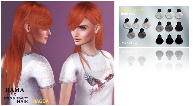 RAMA x B&B Hair :: Magda. Blacks