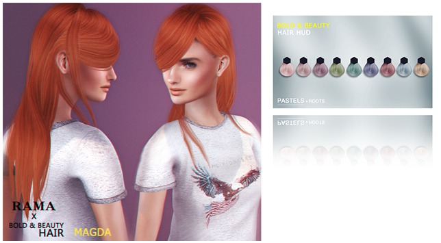 RAMA x B&B Hair :: Magda. Pastels