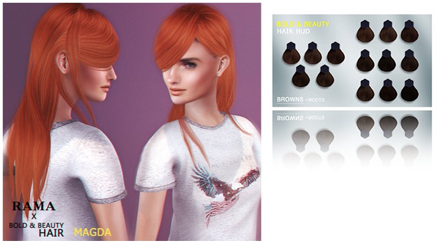 RAMA x B&B Hair :: Magda. Browns