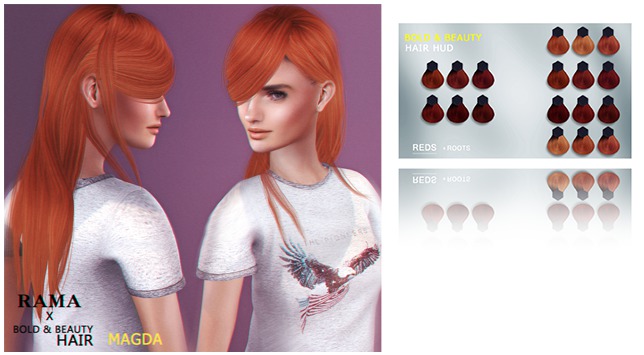 RAMA x B&B Hair :: Magda. Reds