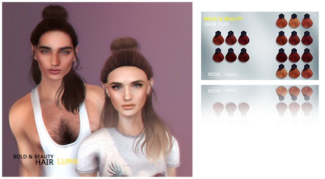 ::Bold & Beauty:: Hair :: Luma. Reds