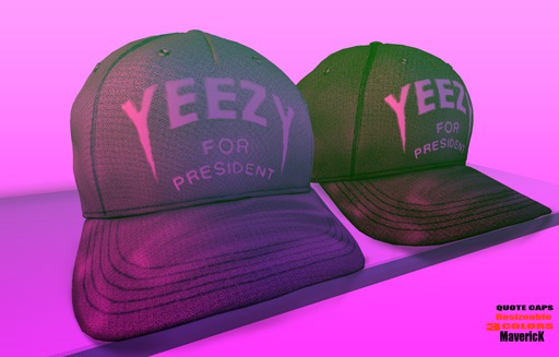 (3) Yeezy  Caps (Unpack)