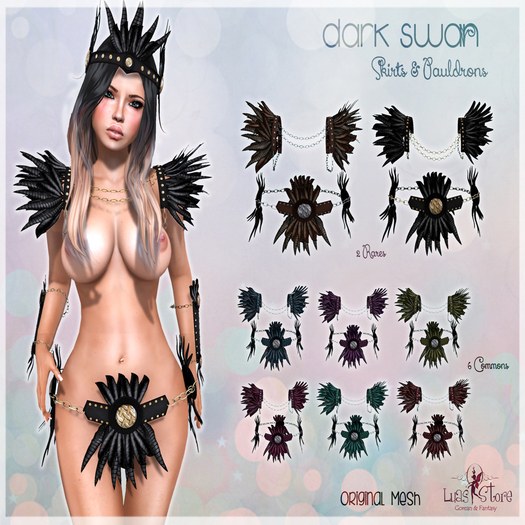 Luas Dark Swan Armor PURPLE