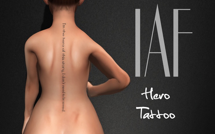 IAF Hero Tattoo