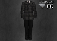 *BOND7* V-neck Longsleeve (Black)