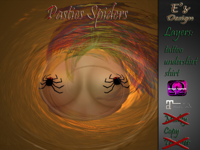 Pasties Spider E's Design