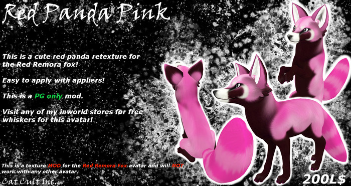 Cat Cult Inc. RR RedPanda box (Wear 2 Upack)