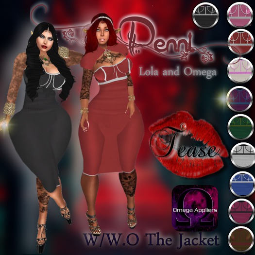 !TEASE! Penni Purple